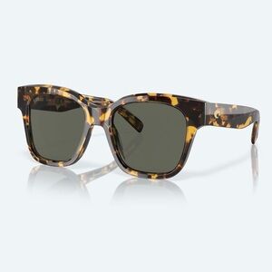 Costa Tortoise Shell Sunglasses with Dark Green Lenses